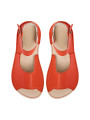 Sandales barefoot extra flexible corallo