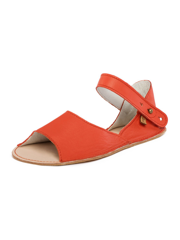 Sandals extra flexible barefoot corallo