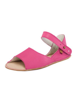 Sandals extra flexible barefoot fuxia