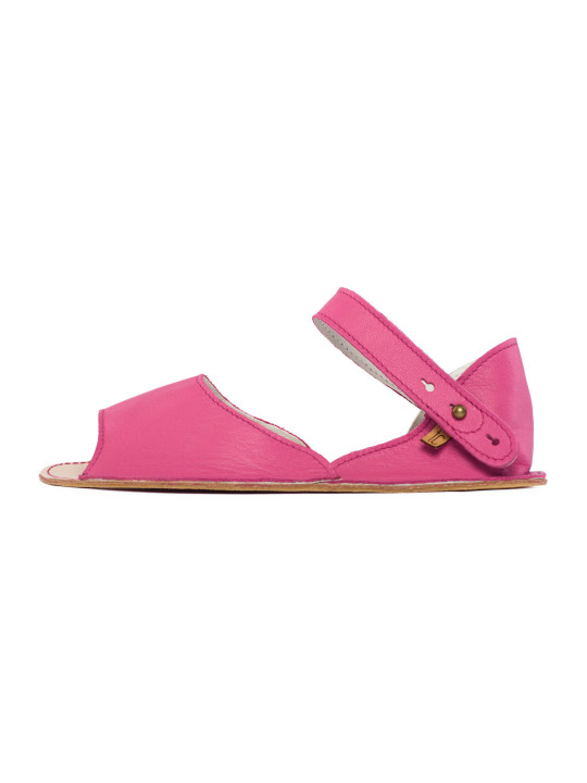 Sandals extra flexible barefoot fuxia