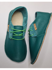 Lace up barefoot shoes avocado