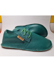 Lace up barefoot shoes avocado