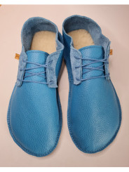 Lace up barefoot shoes jeans