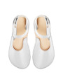 baletka extra flex barefoot sandále bianco