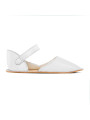 ballerina barefoot sandals flex bianco