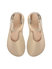 baletka extra flexibilné barefoot sandále cream