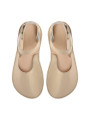 baletka extra flexibilné barefoot sandále cream
