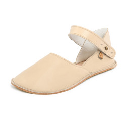 baletka extra flexibilné barefoot sandále cream
