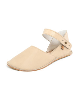 Ballerine barefoot sandales extra flexible cream