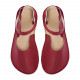 baletka extra flexibilné barefoot sandále bordo