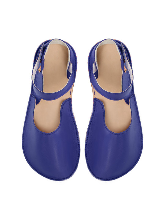 ballerina barefoot sandals extra flexible denim