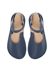 ballerina barefoot sandals extra flexible blu marino