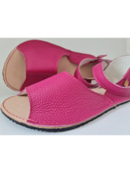 sandále extra mäkké barefoot fuxia