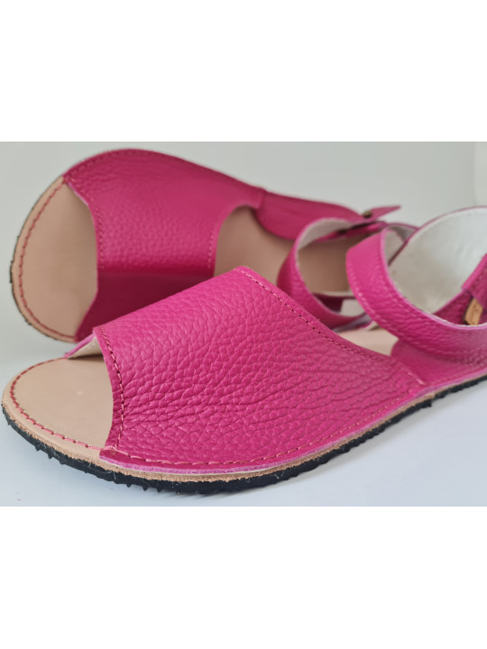Sandals extra flexible barefoot fuxia
