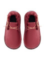barefoot moccasins leather autumn spring woman man