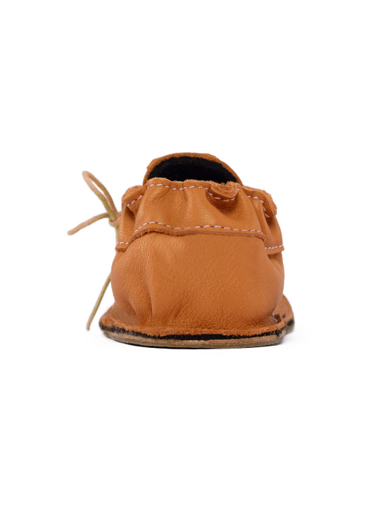 barefoot moccasins leather autumn spring woman man