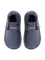 barefoot moccasins leather autumn spring woman man