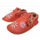 Moccasins - embroidered flower