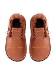 mocassins barefoot cuir automne printemps femme homme