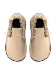 barefoot moccasins leather autumn spring woman man