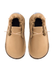 barefoot moccasins leather autumn spring woman man