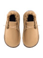 barefoot moccasins leather autumn spring woman man
