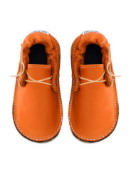 barefoot moccasins leather autumn spring woman man