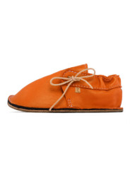 barefoot moccasins leather autumn spring woman man