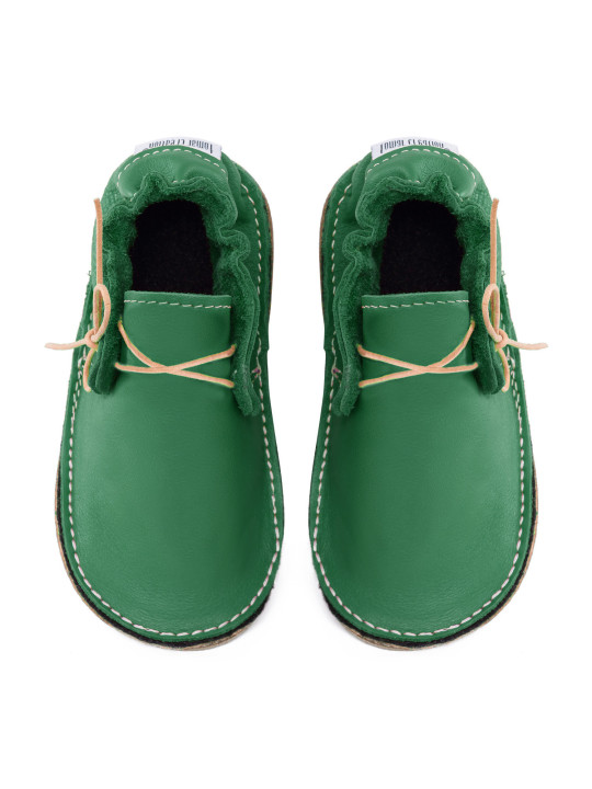 mokasíny barefoot koža jeseň jar zena muz