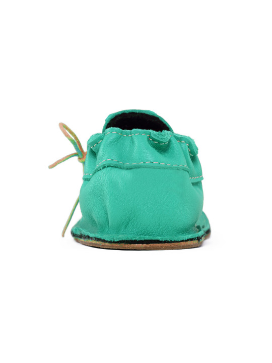 barefoot moccasins leather autumn spring woman man