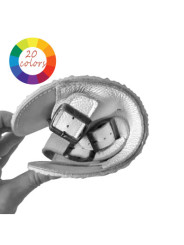 sandále barefoot koža leto zena muz tri pracky 