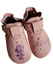 Chaussons zippy - à personnaliser