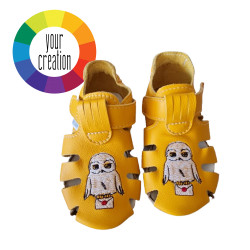 Zippy summer slippers - customisation