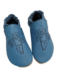 Chaussons cuir à personnaliser