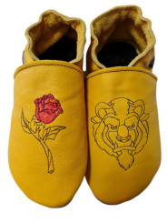 Chaussons cuir à personnaliser