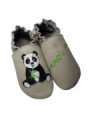 Chaussons cuir à personnaliser