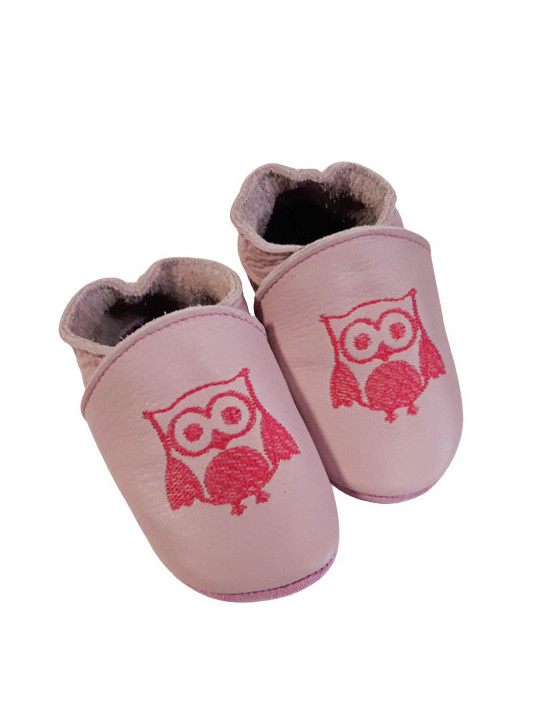 Chaussons cuir à personnaliser