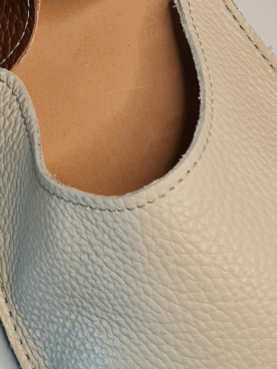 Sandals extra flexible barefoot cream