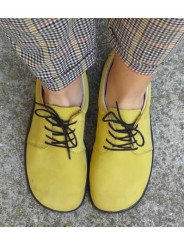 Chaussures pieds nus à lacets avec semelle biodégradable