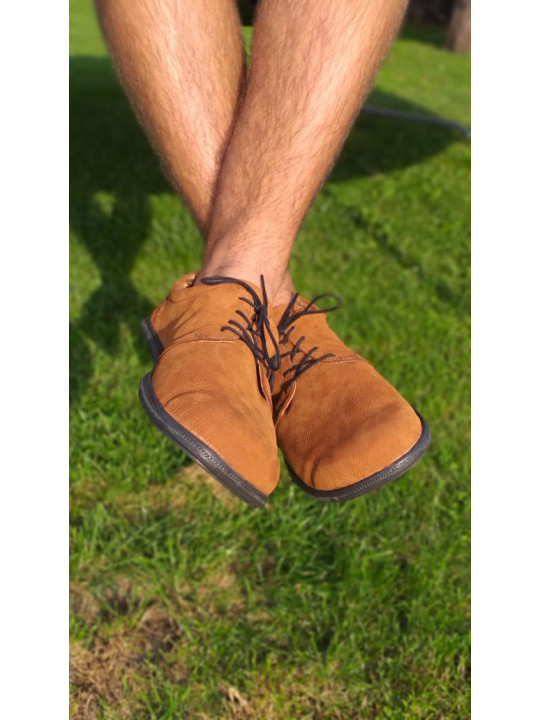 Šnúrovacie barefoot topánky s biologicky rozložiteľnou podrážkou