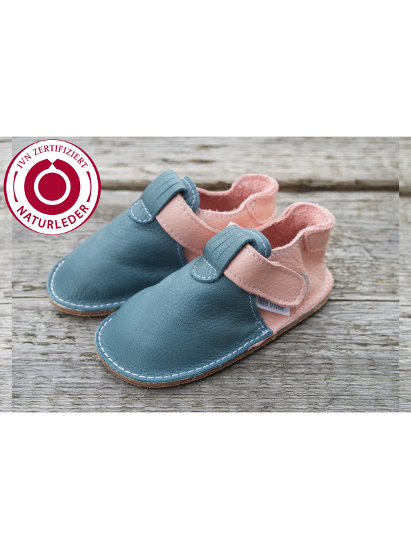 Zippy Organic two-tone blue and pink