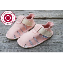 Zippy Organic two-tone pink and beige