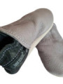 Chaussons cuir bio -