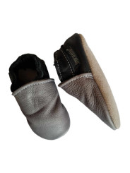 Chaussons cuir bio -