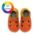 Summer leather shoes - Combine your colors