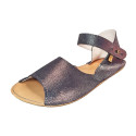 Sandals barefoot glitter blue