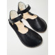 Ballerine barefoot sandales extra flexible nero