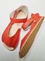 Sandales barefoot extra flexible corallo