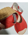 Sandales barefoot extra flexible corallo