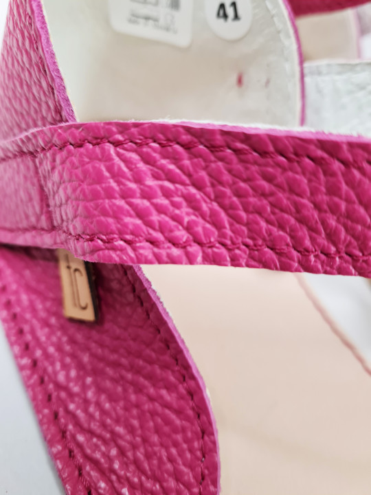 sandále extra mäkké barefoot fuxia